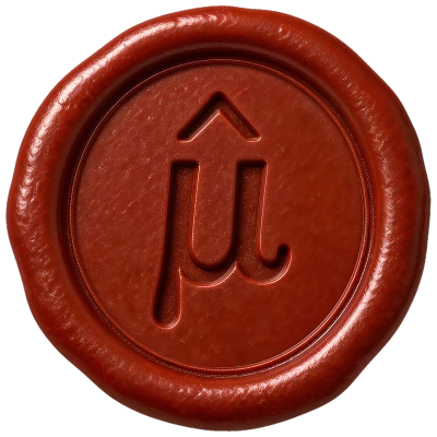 Mu Hat wax seal